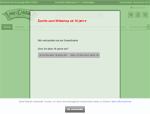 Tablet Screenshot of easy-drinks.de